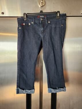 Fragile Blue Jeans Womens Skinny Jeans Size 9 Dark Wash Stretch Denim Pants